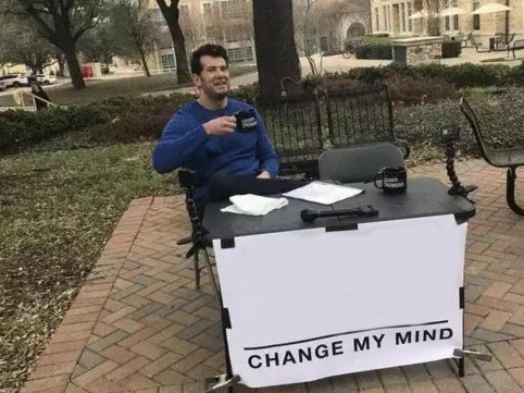 Change My Mind meme about Jinx