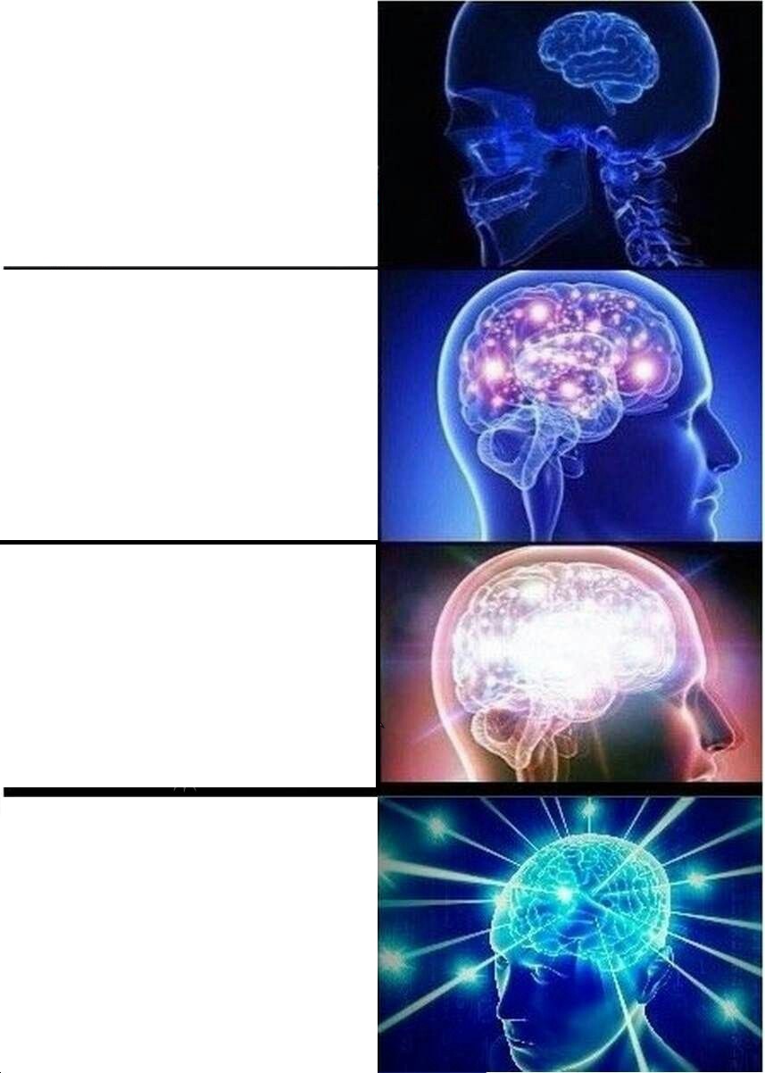 Expanding Brain meme about Jinx